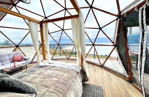 Guatavita Cabin | Glamping Spa con vista embalse de Tominé