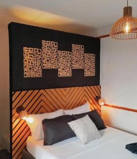 La Boquilla House | Hb4 Double Room with Private Bathroom and Balcony