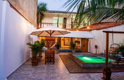 La Boquilla House | Hb4 Double Room with Private Bathroom and Balcony