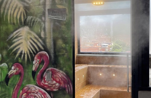 La Candelaria Apartment | Helena Building 2BR ✔️ Breakfast + Jacuzzi + Coworking in Medellin