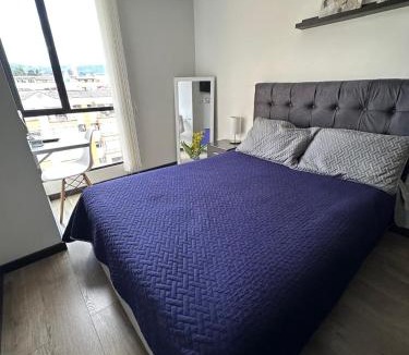 Soacha Apartment | hermoso apto con balcon en Unicentro wifi cocina parqueadero