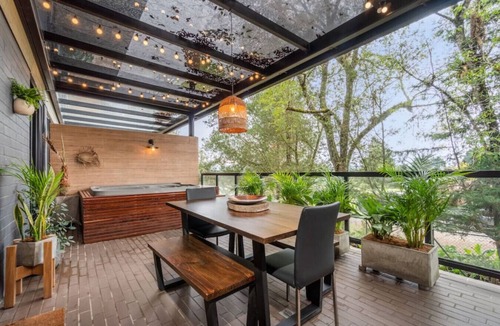 Envigado Apartment | Jacuzzi privado en terraza con BBQ Alto Palmas