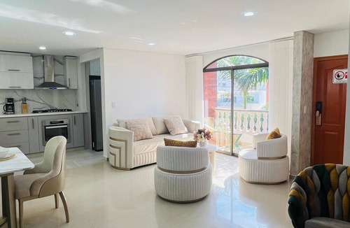 Riomar Apartment | Luxury 3-bedroom apartment with WiFi, AC in wonderful Barranquilla