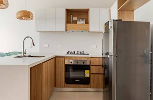 Cartagena District Apartment | "Luxury Apartment at Baia Kristal Cartagena | Pool & WiFi Access".