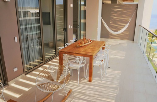 Zona Norte Condo | Luxury Beachfront Apartment with Large Terrace & Pool