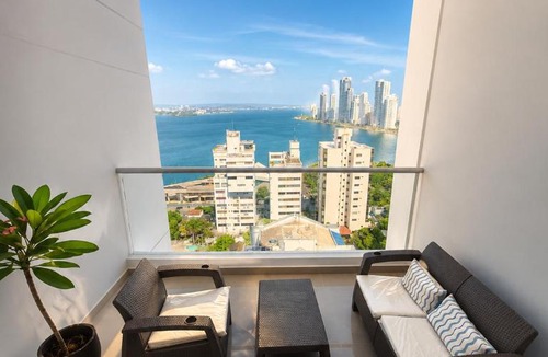 Bocagrande Apartment | Luxury Duplex Bocagrande with Bay & Ocean