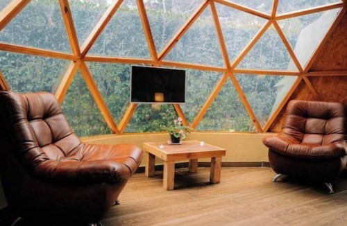 Villa de Leyva Ski Chalet | Luxury glamping with Wi-Fi and a hot tub in Boyacá