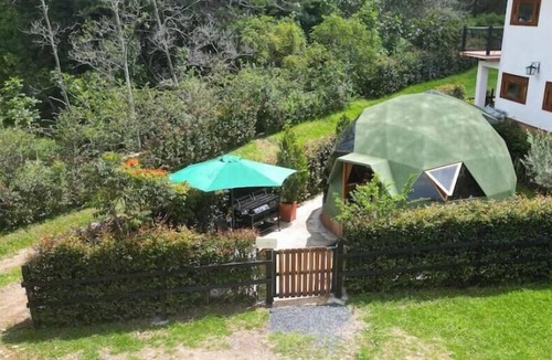 Villa de Leyva Ski Chalet | Luxury glamping with Wi-Fi and a hot tub in Boyacá