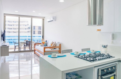 Pozos Colorados Apartment | Luxury seafront APT in Santa Marta, ideal to relax in family