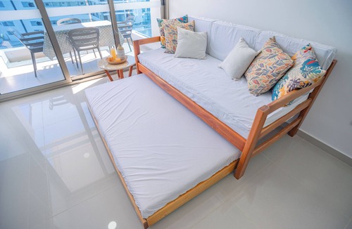 Pozos Colorados Apartment | Luxury seafront APT in Santa Marta, ideal to relax in family