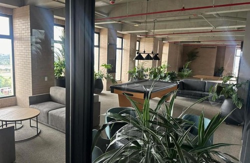 Campin Apartment | Manzana 3 building next to the Movistar Arena, the Camping site, and Simon Bolivar park