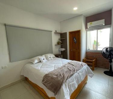 Puerto Colombia Apartment | Mar, Hamaca, BBQ y Cocina, Hogar Entre Olas