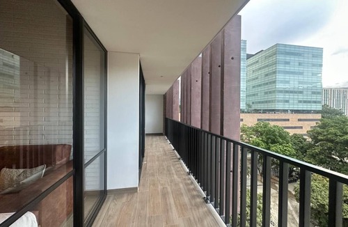Medellin Apartment | Modern loft with balcony in Ciudad del Río