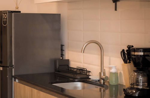 Centro International Apartment | Modern Studio with a View of Monserrate, 25th Floor