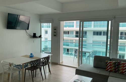 La Boquilla Apartment | Morros: View and Direct Access to the Beach