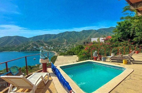 Taganga Apartment | Ocean View | A/C & Pool | Taganga | Ocean View