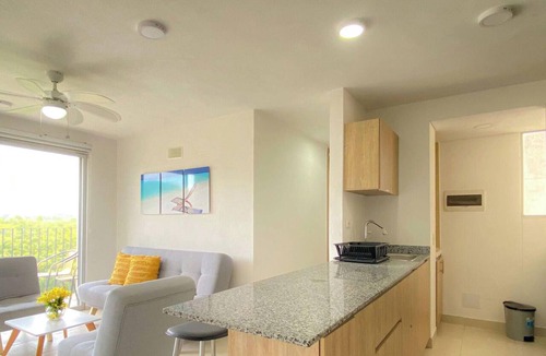 Santa Marta Apartment | Refugio Natural en Santa Marta | Vista a la Sierra Nevada 2 hab, 2 baños, parking