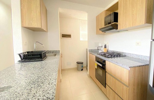 Santa Marta Apartment | Refugio Natural en Santa Marta | Vista a la Sierra Nevada 2 hab, 2 baños, parking
