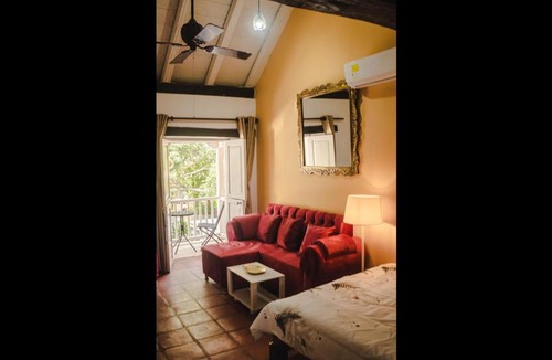 Cartagena Walled City House | Room in Guest room - Sd-3 Room With Balcony In The Old City Air Conditioning And WIFI