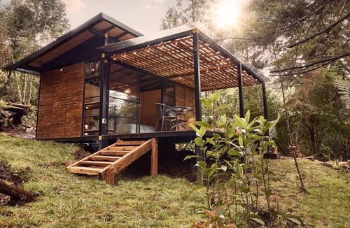 Medellin Cabin | Santa Elena De Lujo Con Jacuzzi Y Fogata