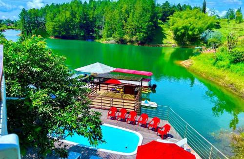 El Penol Villa | Santa Mónica, Lago, Muelle, Actividades Incluidas
