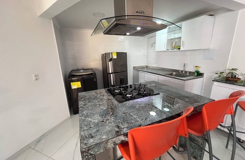 Cartagena Walled City Apartment | Sea view and historical center (with swimming pool and in front of the beach in Marbella)
