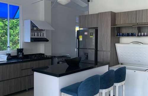 Santa Veronica House | Serene Seaside Retreat in Juan de Acosta - Private Pool & Comfort