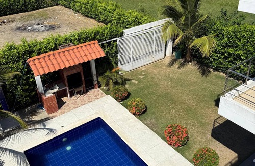 Santa Veronica House | Serene Seaside Retreat in Juan de Acosta - Private Pool & Comfort