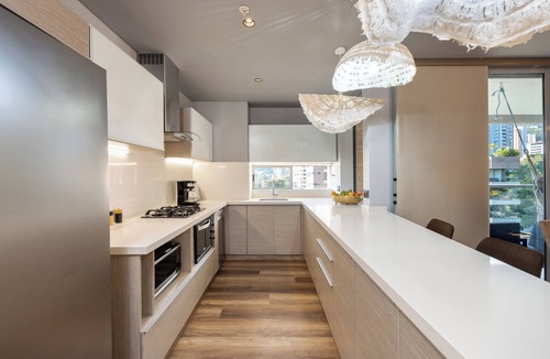 La Florida Apartment | Spectacular & Brand new 3BR Apt Close to Provenza with pool and gym.