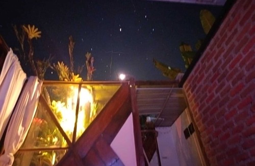 La Cumbre Cabin | Stargazing glamping, with a sliding roof and a jacuzzi, birdwatching