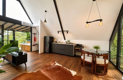 Cocorna Apartment | The Naked Jungle Luxury A-Frame w/Mountain View