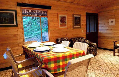 Aquitania Cabin | The Yucatan Cottages, Van Gogh's House, Lake Tota