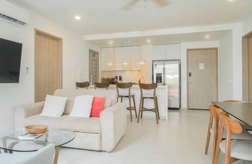 La Boquilla Apartment | w* | Deluxe 2BR w/Terrace & A/C in Morros