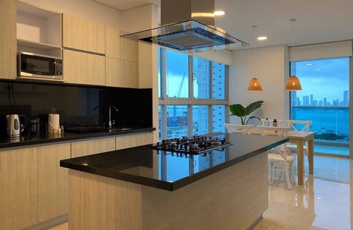 Manga Apartment | w* | Splendid 2BR with Ocean View in Cartagena