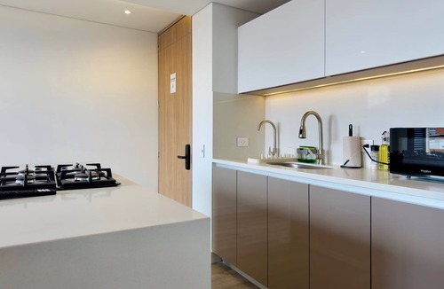 San Patricio Apartment | w* | Striking 2BR in Santa Barbara w/Balcony