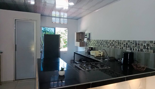 A cabin in the "Colombian Santorini." Comfort for Your Family