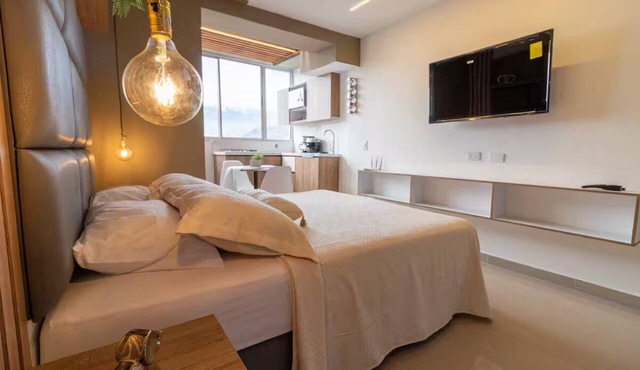Acogedor apartamento tipo estudio con ubicación estratégica