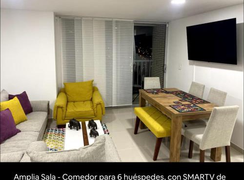 Altura y Lujo Vista Piscina Gym AC in Ibagué