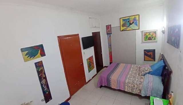 Apartamento, tienda artistica.