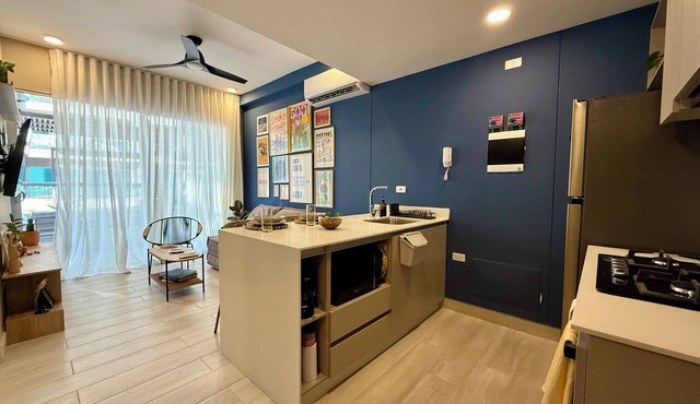 Bello Horizonte, 3-Minute Walk to the Beach, Rooftop with Ocean View in Magdalena
