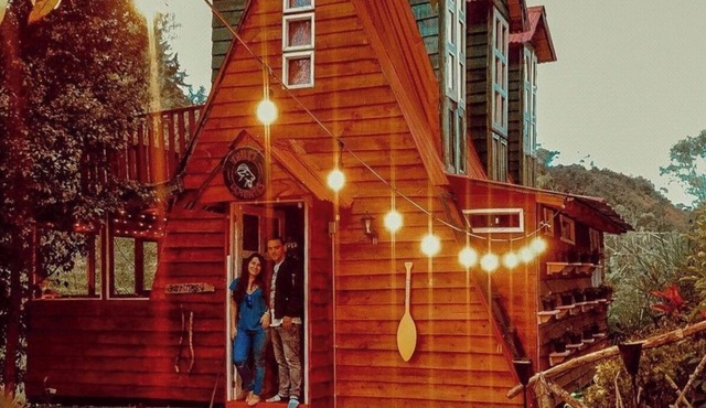 Cabin in a natural setting in Marinilla