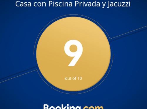 Casa con Piscina Privada y Jacuzzi