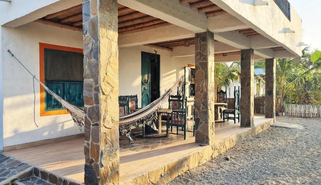 Casa frente al mar Chevere Beach in Puebloviejo