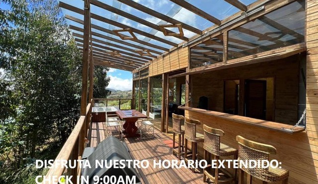 Chalet VIP reservado Jacuzzi