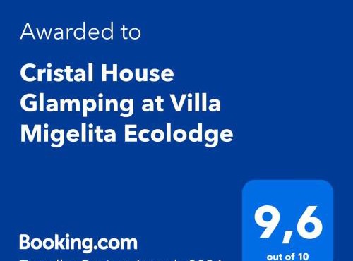 Cristal House Glamping at Villa Migelita Ecolodge