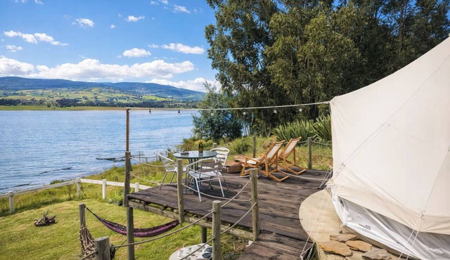 Exclusive Yerbabuena Glamping Sites (2) - on the shores of Lake Toca (Boyacá)
