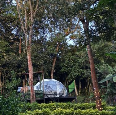 Glamping la cabaña in La Ermita
