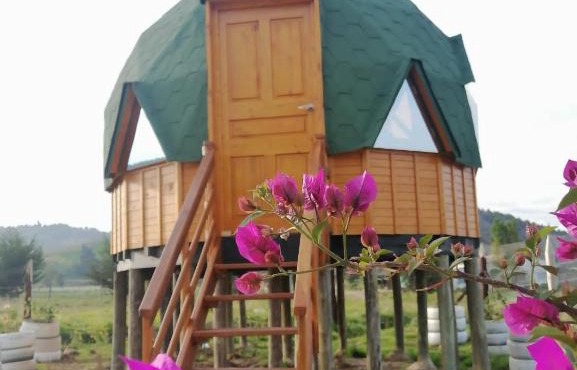 Glamping y Cabañas el Encanto- los novios in Tota