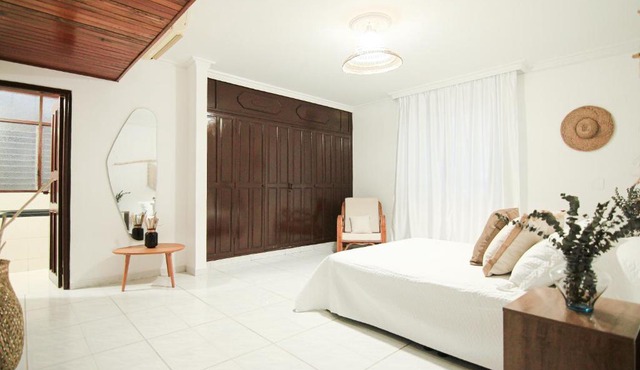 habitacion privada en apartamento en el centro historico, cerca a la bahía parque de los novios y playa in Santa Marta