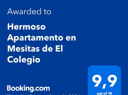 Hermoso Apartamento en Mesitas de El Colegio